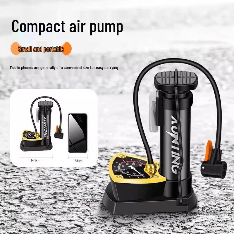 Lishi Mini Foot Pedal Bicycle Pump