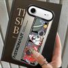 Аниме Чехол Астронавт для iPhone 17 Pro Max 14 15 Plus 12 Air 13 Pro 16 XS 11 XR Задняя Крышка Телефона