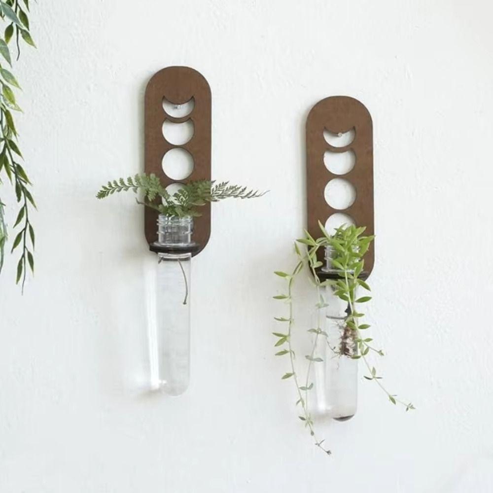 Подставка для растений Настенная ваза Гидропонный контейнер Подвесной кашпо Декор для дома/офиса