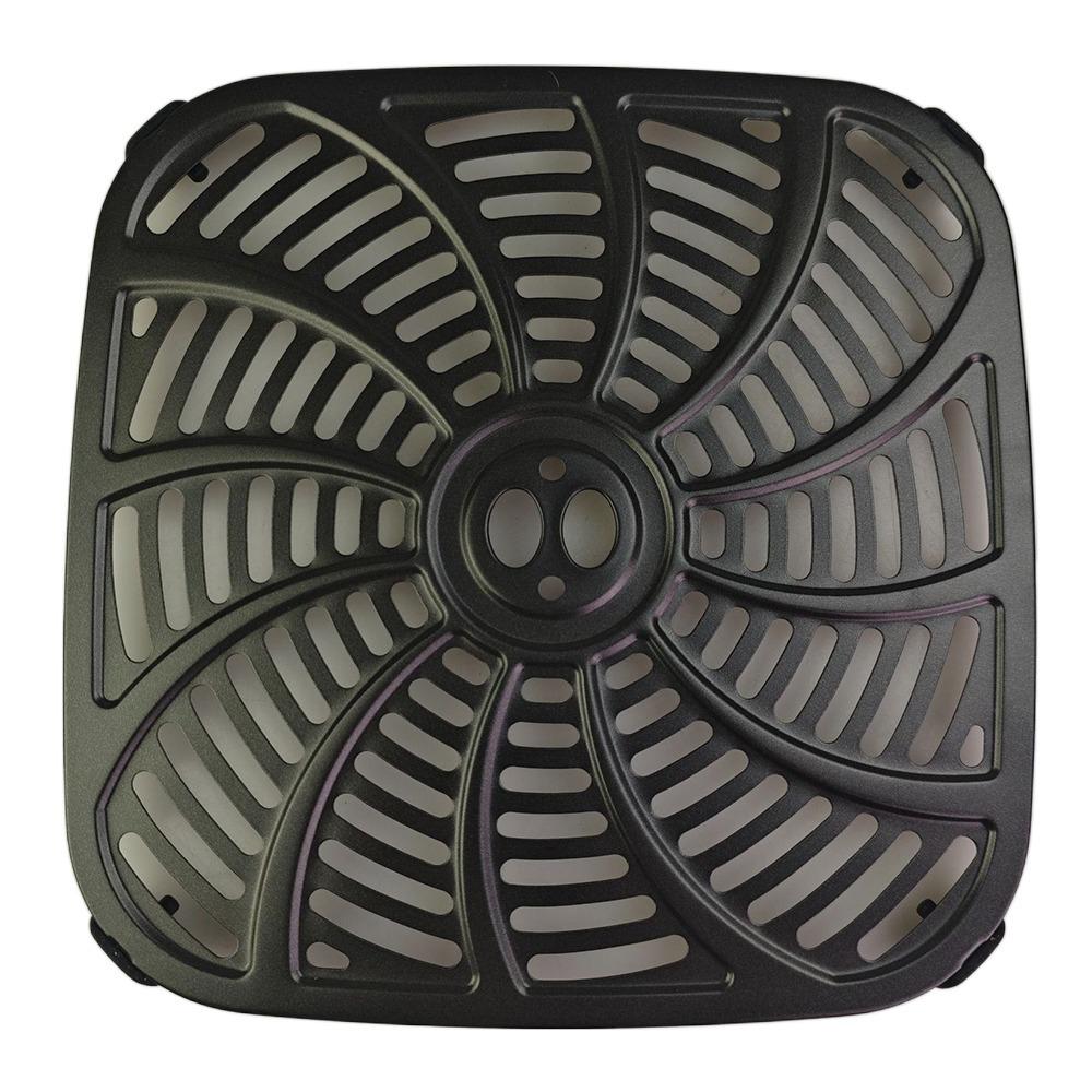 Квадратный коврик для аэрофритюрницы, антипригарная корзина для хрустящей корочки, антипригарная сковорода для жарки, решетки для аэрофритюрницы, кухня