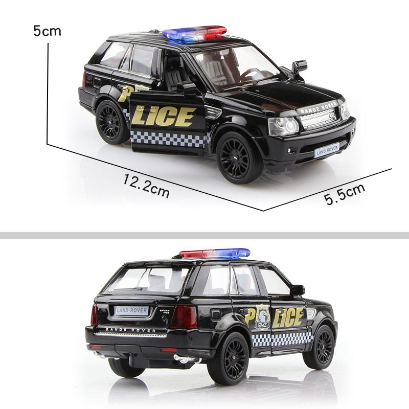 Police Car Series Volkswagen Mercedes Benz Dodge Lamborghini McLaren Ford Chevrolet Corvette Diecasts & Toy Vehicles RMZ City 1:36 Alloy Model