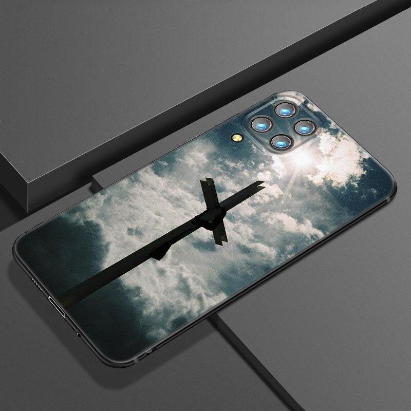 Jesus Christ Cross Phone Case For Samsung Galaxy A21 A30 A50 A52 S A13 A22 A32 4G A23 A33 A53 A73 5G A12 A31 A51 A70 A71 A72