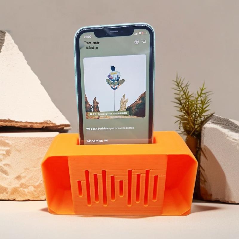 Пассивный усилитель-динамик с 3D-печатью для современных телефонов