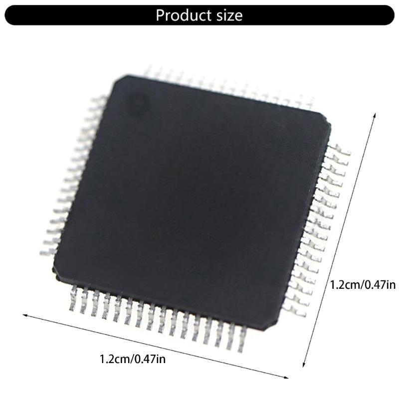 Замена микросхемы видеовыхода MN86471A QFP-64 для игровых консолей CUH-1001A CUH-1115A, микросхема чипсета QFP-64, ремонт