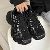 Men's 7CM Height Boost Sneakers: 2025 Casual Dad Shoes with Thick Soles