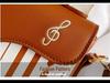 Multicolor Crossbody & Shoulder Bag: Trendy Printed Piano Pattern Handbag for Women
