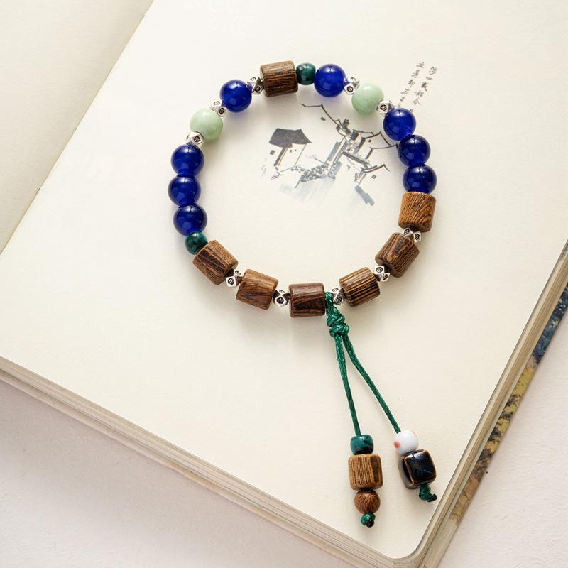 10 мм керамические украшения конфетного цвета полный браслет из бусин эластичный браслет в старинном стиле