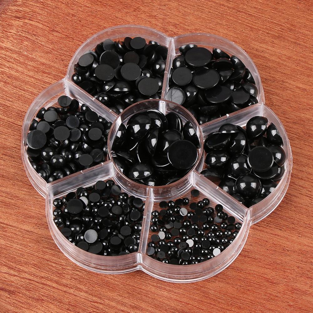 Plastic DIY Round Plush Toys Making Black Doll Eyes Dolls Accessories Bears Eyes