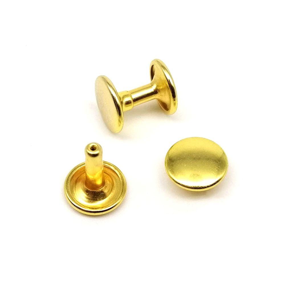 100 комплектов, 6/8/10 мм, кожаный воротник для ногтей, кожаная сумка, сумка с заклепками, пояс, куртка, ремонт обуви