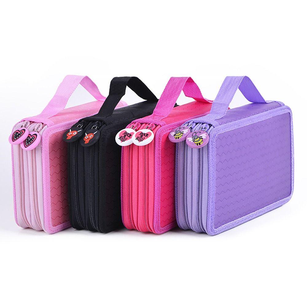 Polyester Pencil Pouch 32-Holes Pen Bag High Quality Pencil Box
