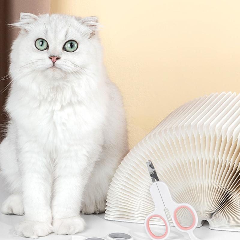 Триммер для ногтей питомцев из нержавеющей стали для маленьких и больших собак, кошек, удобная нескользящая ручка, наборы для груминга