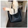 Большая вместительная простая женская сумка 2024 года, новая модная сумка через плечо, атмосферная сумка-тоут