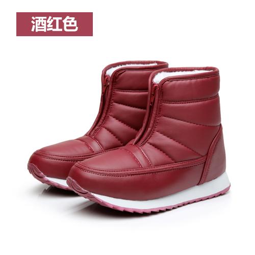 Winter Women Boots Cotton High Quality Warm Female Snow Boots Non-slip Waterproof Warm Short Tube Women Ankle Boots