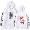 Tokyo Ghoul Japanese Animation Men's Hoodie Vintage Unisex Pullover Men Vintage Graphic Hoody Tops Streetwear Clothing