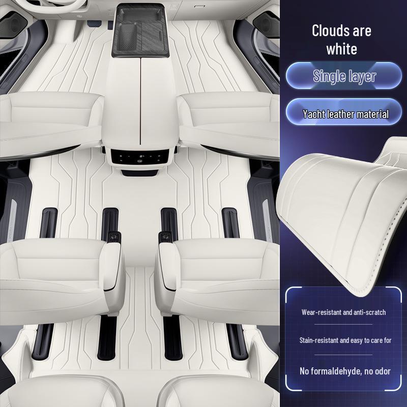 Versatile 7-seat and trunk mats for 25 Wey car models, ideal for high mountain terrain.