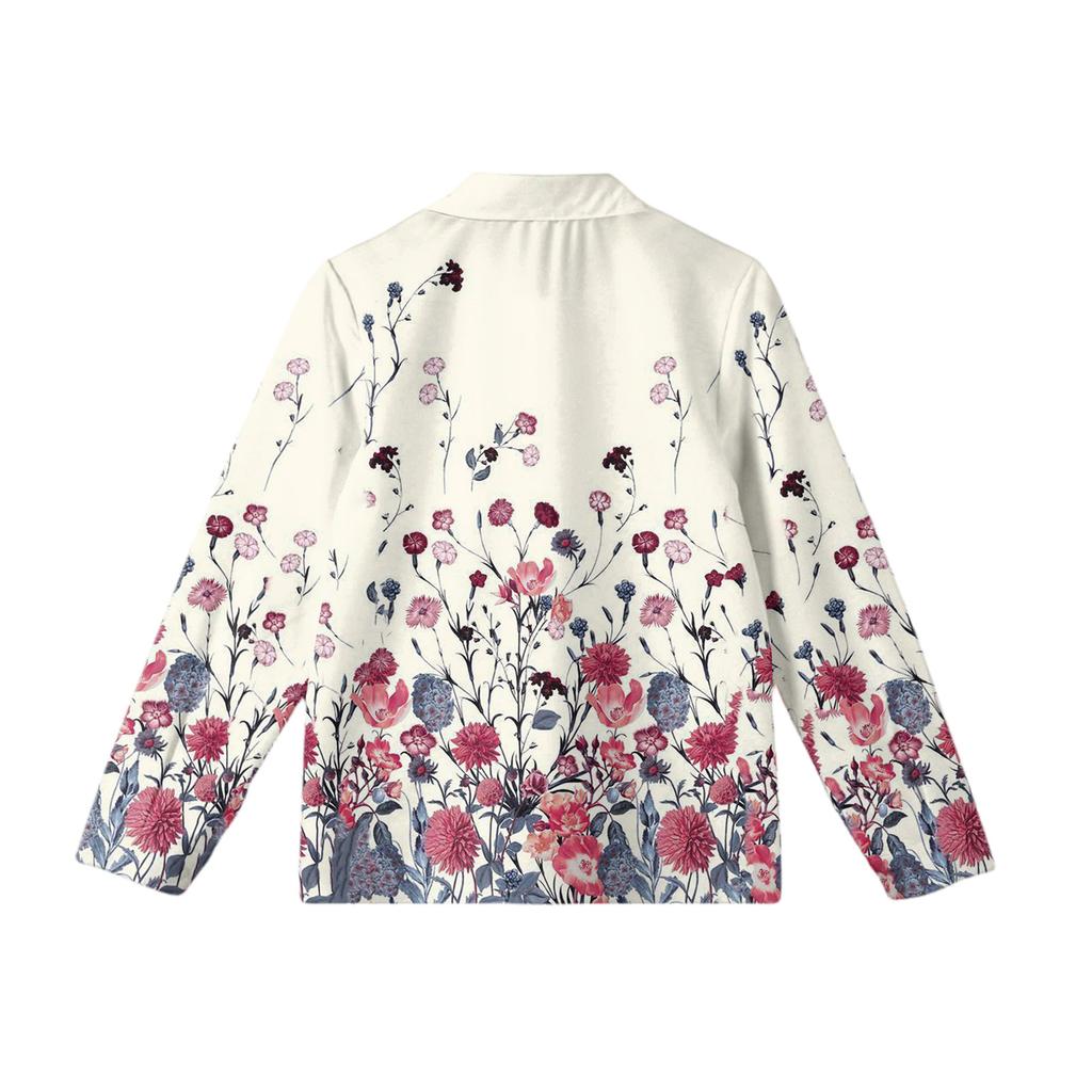 Girls' Button-Down Shirt - Long Sleeve Dress Blouse