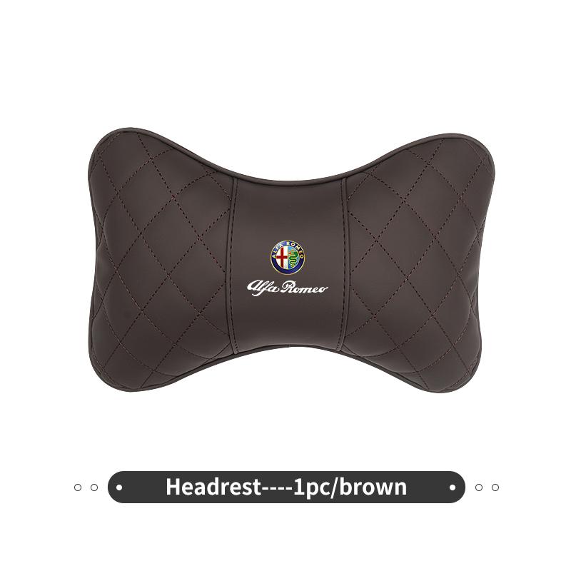 Car Headrest Neck Support Seat Lumbar Cushion Soft Neck Pillow Auto Accessories For Alfa Romeo Giulietta 940 2010-2014 2015 2016