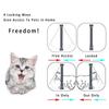 Professional ABS Small Pet Gate 4 Way Security Lock Dog Cat Kitten Puppy Flap Door