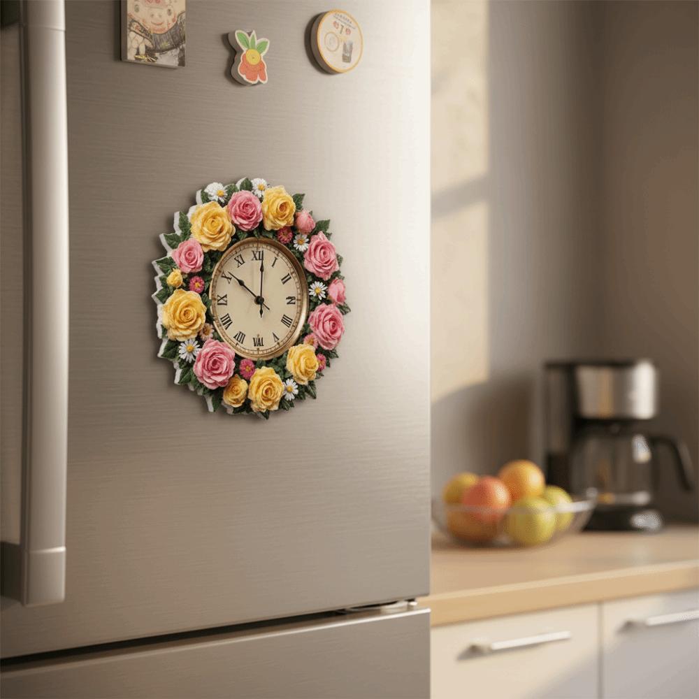 5pcs Cat 2D Flat Paste Flower Refrigerator Decor Decorative Supplies Home Decor Dorm Room