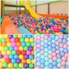 100Pcs Colorful House Outdoor Funny Toy Plastic Sport Ball Ocean Wave Ball Water Pool Air Balloons