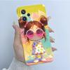 Чехол для телефона Realme 9 Pro Plus RMX3392 RMX3393 Дизайн 'Цветочная Девочка' Мягкий Силикон ТПУ Задняя Панель Для Realme9 4G RMX3521 Чехлы