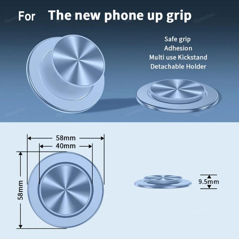52 Магнитный Складной Магнитный Держатель-Сокет для Мобильного Телефона Карман для Magsafe iPhone Samsung Безопасное Кольцо для Пальца Расширяющаяся Подставка