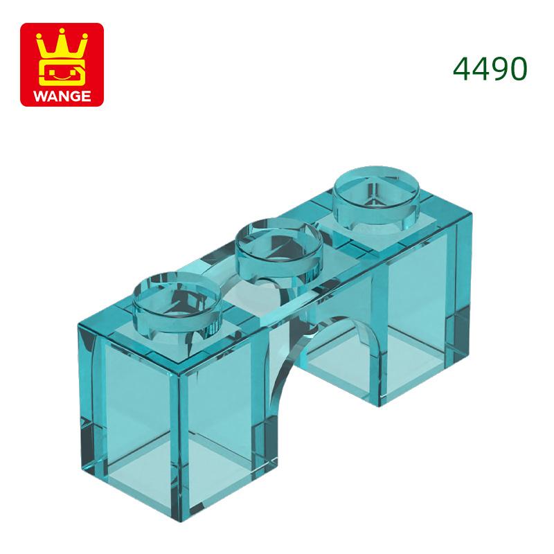 Нетоксичные 97 шт./лот 4490 Арка 1x3 Строительные блоки Аксессуары для Moc Совместимые с Кирпичиками DIY Детские игрушки Подарочная коробка