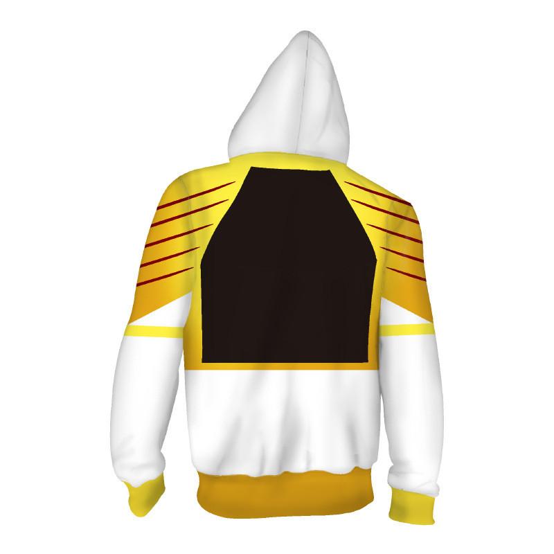 Мужская Женская Толстовка Косплей Костюм Power Rangers Худи Супергерой Косплей Хэллоуин Вечеринка Уличная Одежда Топы