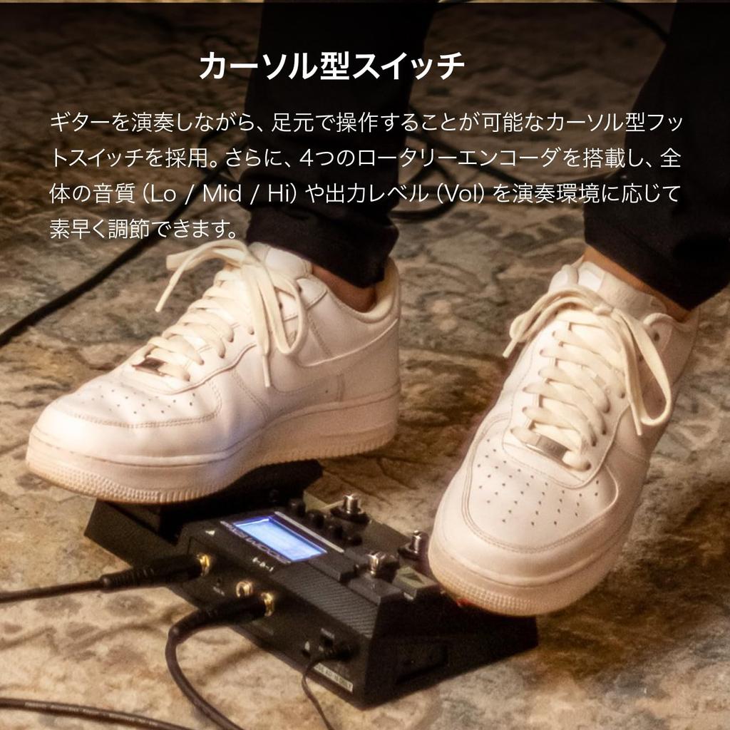 ZOOM Zoom G2X FOUR Guitar Effector Black IR Function Model with Pedal Multi-layer