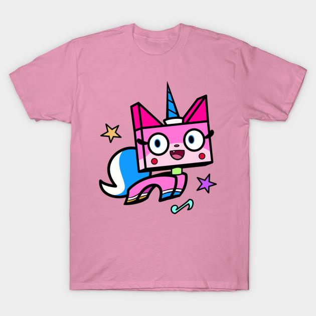 T Shirt Women Unikitty Harajuku Print Kawaii Tshirt Summer Short Sleeve Female T-Shirt Top Tee