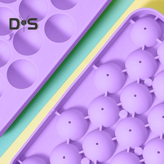 Большая емкость, легкосъемная силиконовая решетка для льда, желе, йогурт, форма для ледяного шара, холодильник, ящик для льда, пищевой контейнер для льда