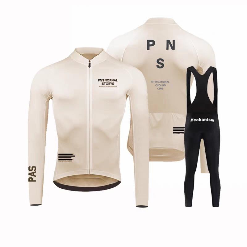 PAS Long Sleeve Cycling Jersey Road Mountain Bike Quick Dry Breathable Biking Top