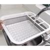 Dish Rack, Kitchen Drain Rack, Foldable Dish Rack, Tableware Storage Folding Rack, Tableware Rack Cup Holder