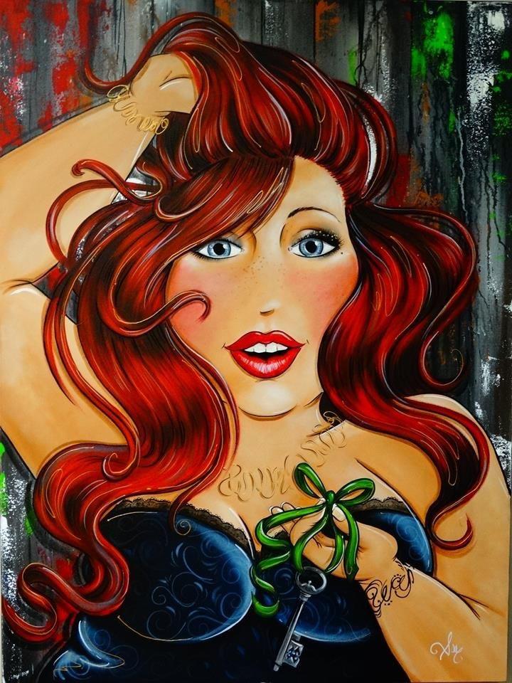 5D DIY алмазная живопись мультфильм толстая леди комплект для вышивки крестом полная дрель круглая алмазная вышивка мозаика женская картина домашний декор