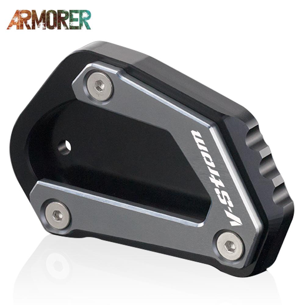 V Strom 650 аксессуары для мотоциклов для SUZUKI V-STROM 650/XT DL650 DL 650, боковая подставка, удлинитель, увеличитель