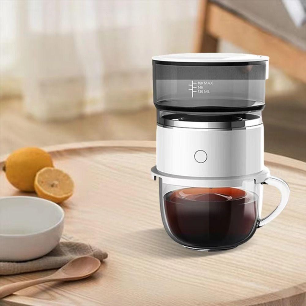 Stainless Steel Filter Portable Coffee Maker Automatic Drip Coffee Maker Home