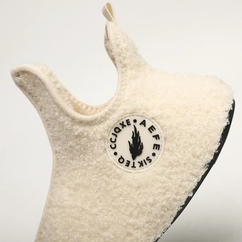 Мужская обувь зимние тапочки для дома пары плюшевые тапочки большой размер 47 удобные мокасины женские чинелос мужские