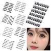 Natural Look Segmented Eyelashes Self Adhesive Eyelashes Lash Clusters  DIY Eyelash Extension