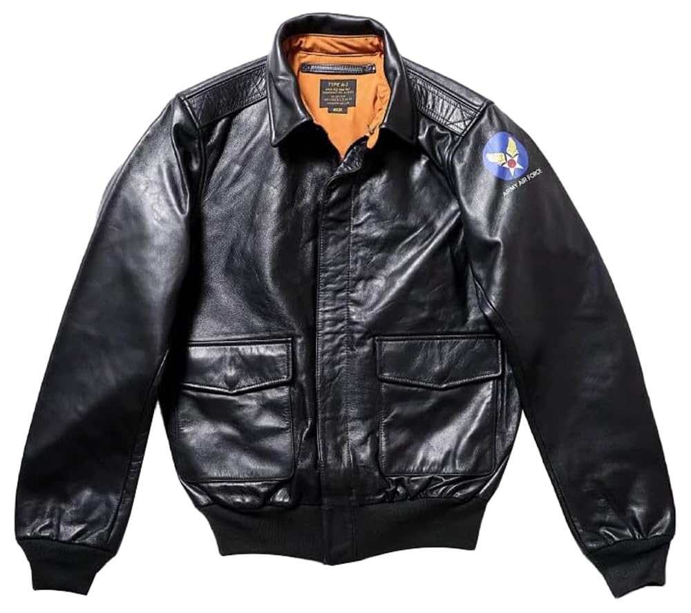 Houston Leather Jacket 8173 Black A-2