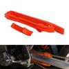 Черный пластиковый слайдер цепи для мотоцикла, защита для тормозных шлангов, зажимы, аксессуар для мотоцикла