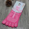Non-Slip Yoga Socks Five-Finger Socks, Women'S Color Medium Tube Five-Toe Socks