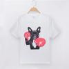 3D Printing French Bulldog T-shirts Men Summer Tops Tee Pug Animal T-shirt Mens O