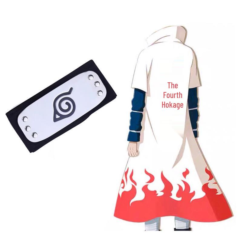 Минато Намикадзе Наряд Акацуки: Наруто Четвертый Хокаге Косплей Тренч