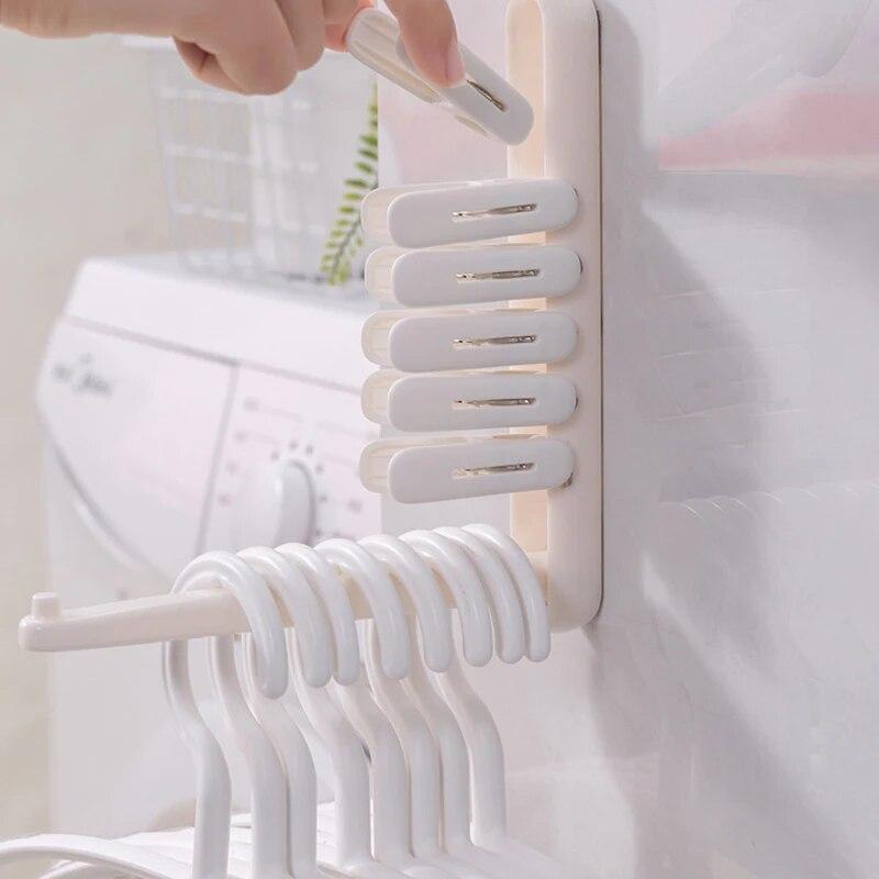 Непробиваемая вешалка для одежды, инструмент для хранения, балкон, складная вешалка для хранения одежды, подвесная стойка для общежития, домашний портативный подарок