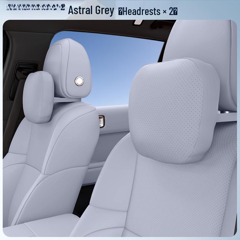 XPeng G7 Headrest Lumbar Support & Neck Pillow Set - Essential Car Accessories for Comfort & Interior Decoration.