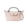 Longchamp Logo Print Leather Crossbody Shoulder Bag Women bags Nude 34205987542