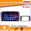 Carplay Android Auto Car Radio для Volvo S80 1998-2006 2 din Мультимедийный проигрыватель Автомагнитола Головное устройство Навигация Стерео Аудио