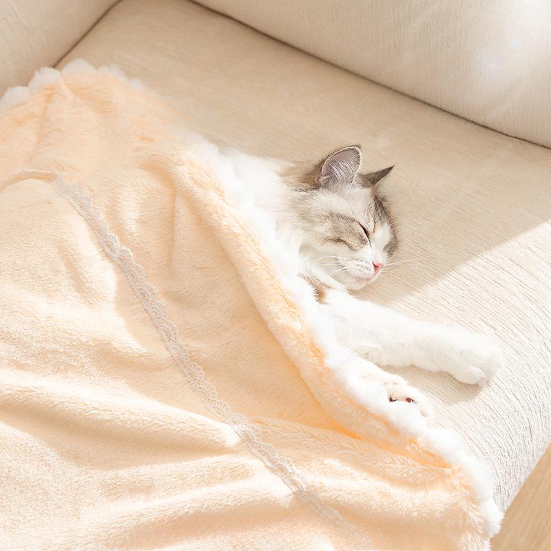 Одеяла для домашних животных Осенние и зимние теплые коврики для кошек Собачьи будки Собачьи будки Котята Щенки Товары для сна собак Одеяла