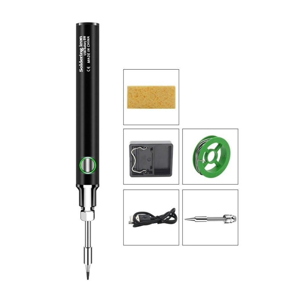 3 Temperature Settings USB Soldering Iron Cordless Burning Wire Pen Electronic Repair