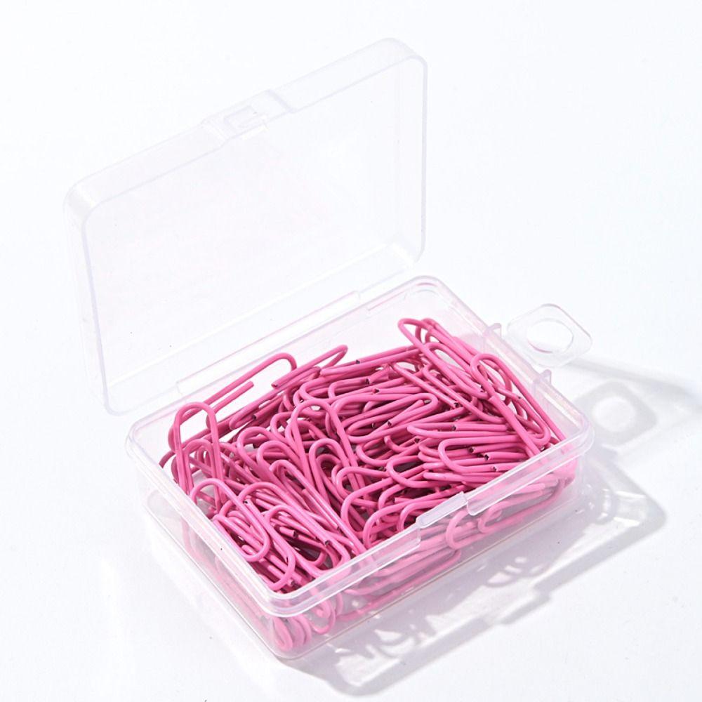 50PCS Zinc Zinc Alloy Bookmark Clip Creative Binder Clamps Mini Metal Paper Clips  School